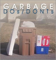 Garbage DOs and DON'Ts